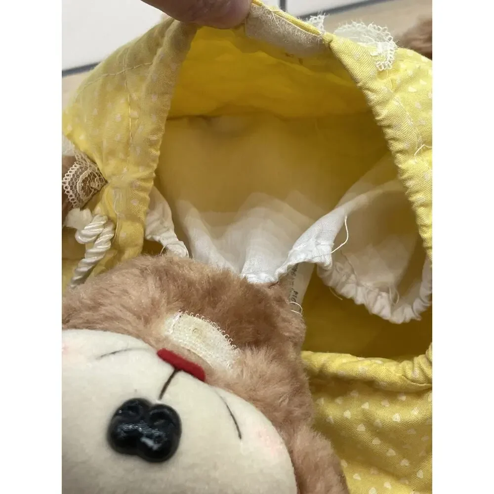 Vintage Galoob Sweet Secrets‎ Purse Pal Yellow Dog Puppy